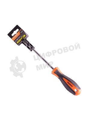 Отвертка Patriot SL8x150, CR-V,магнитная, 2-х компонентная рукоятка
