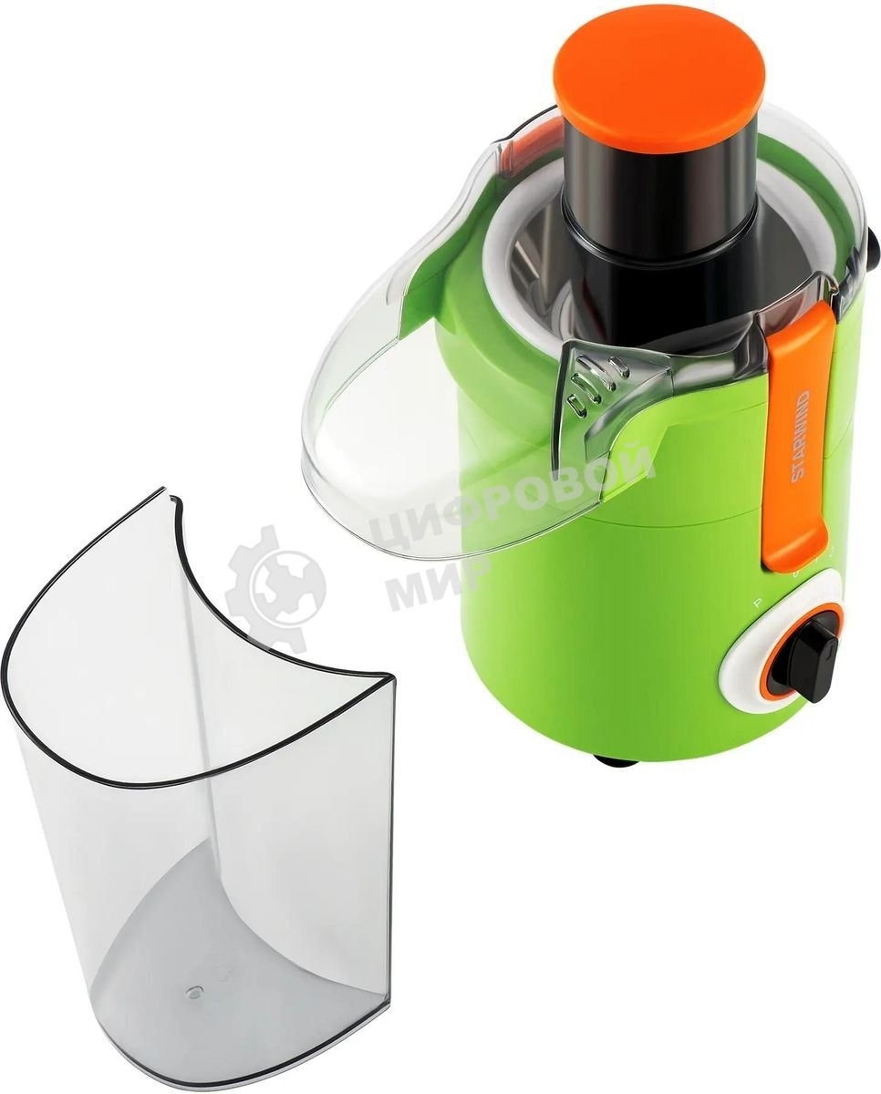 Соковыжималка центробежная Starwind SJ2236 500 Вт рез.сок.:400мл. зеленый/белый