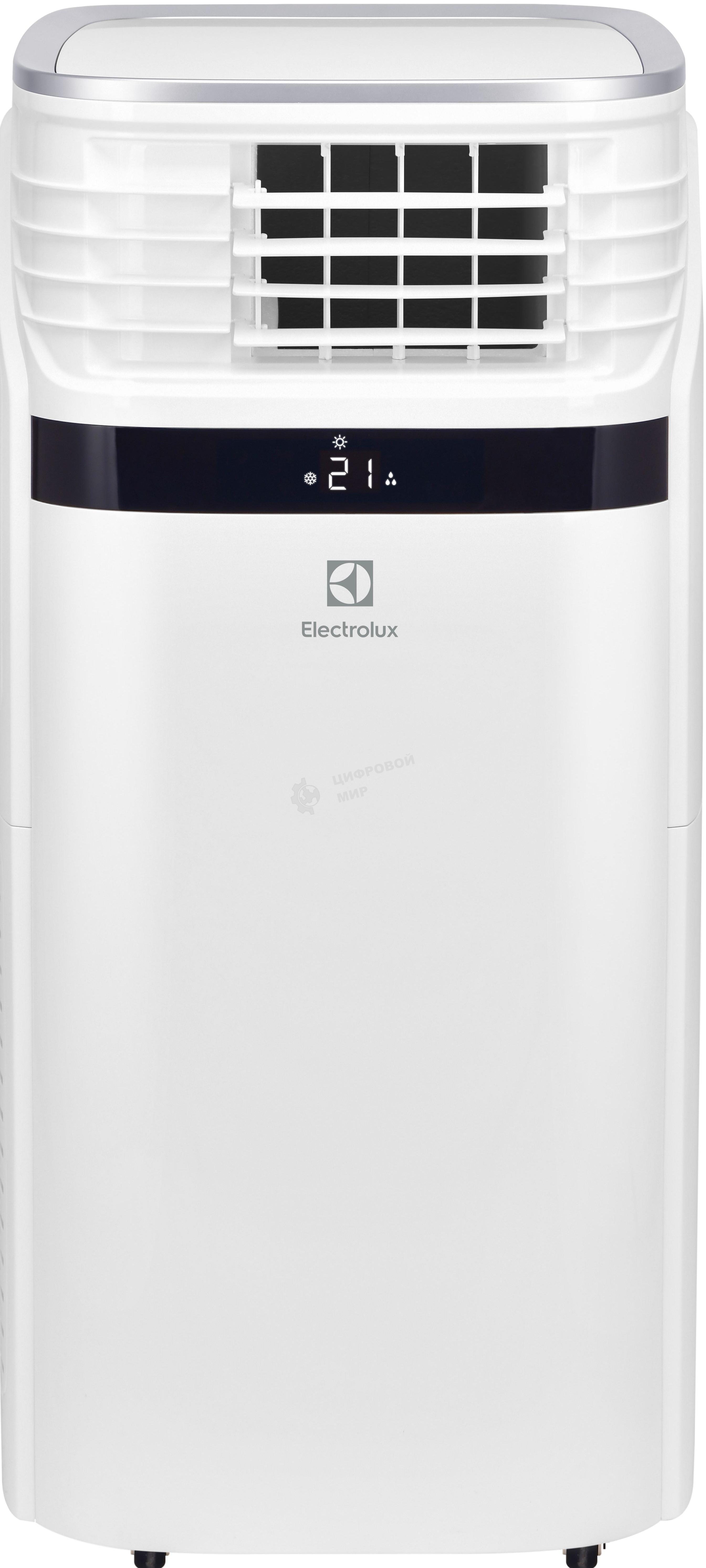 Кондиционер мобильный Electrolux EACM-22 JK/N3 22000 BTU, 70 м², 55 дБ, охлаждение, обогрев, осушение, белый