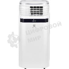 Кондиционер мобильный Electrolux EACM-22 JK/N3 22000 BTU, 70 м², 55 дБ, охлаждение, обогрев, осушение, белый
