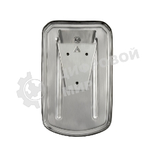 Дозатор для жидкого мыла из нерж. стали Puff-8708, хром, 800 мл, с ключом, 19х12х12 см