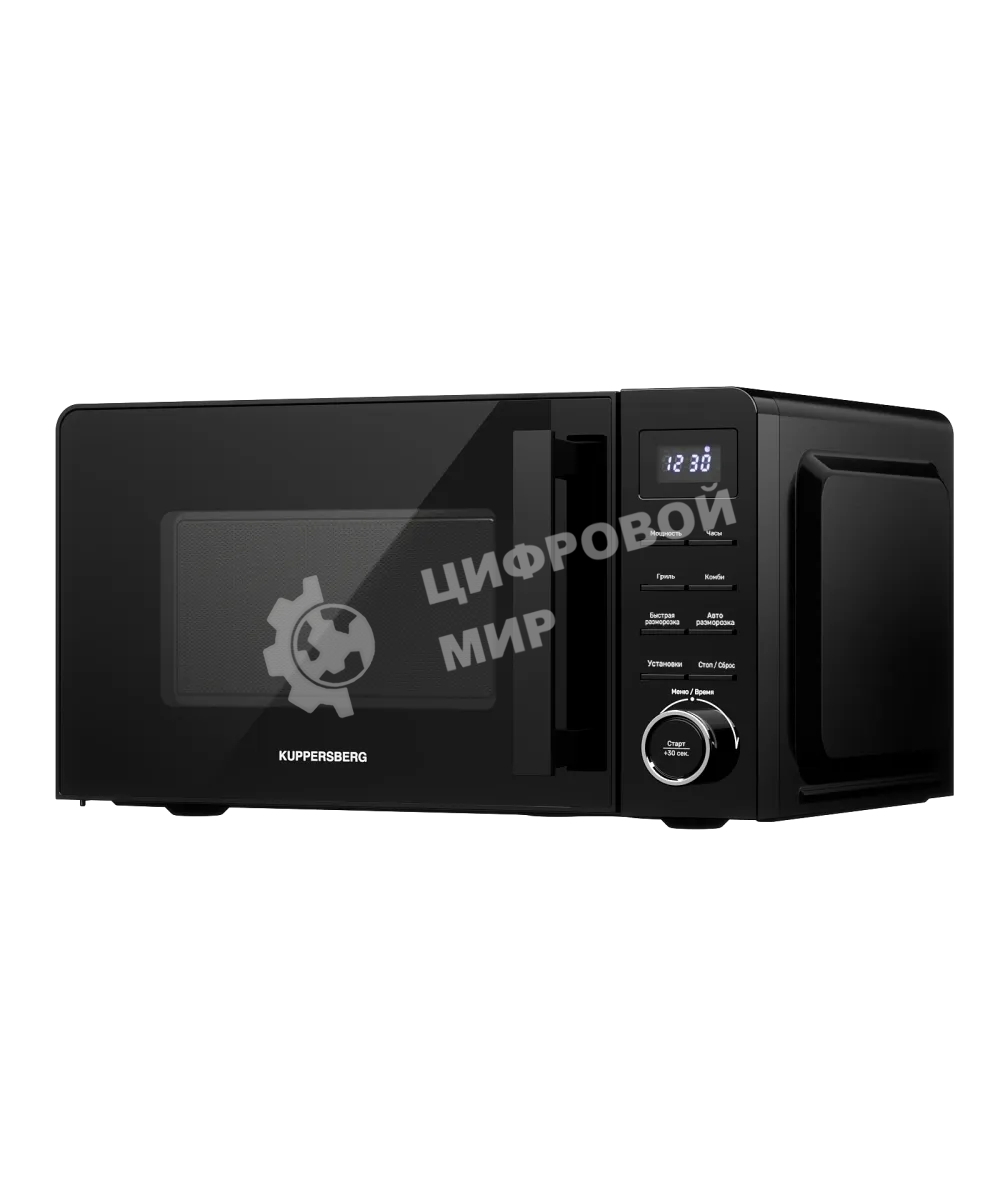 Микроволновая печь Kuppersberg TMW 202 B черный, 20 л, 700 Вт, переключатели - кнопки, поворотный механизм