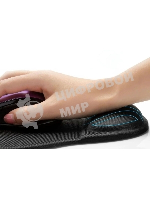 Коврик для мыши Defender гелевый (большой 26x22) 280 gr. (Easy Work) черный