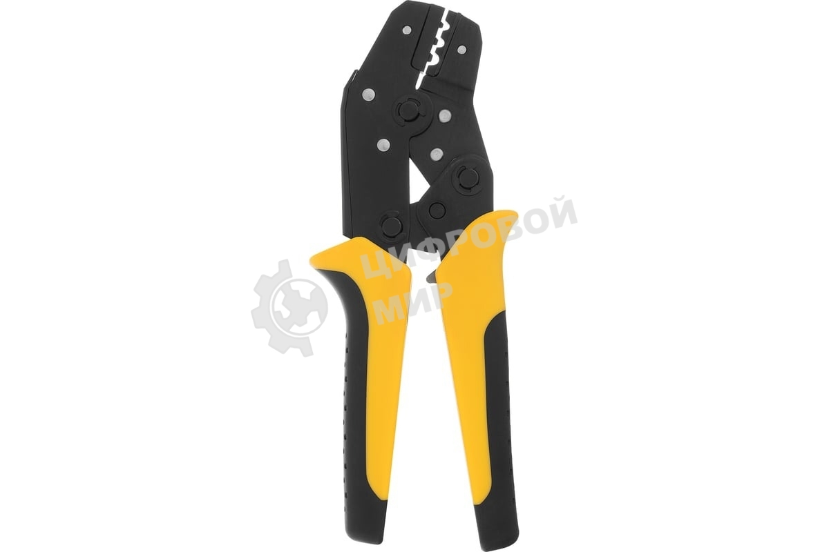 Клещи для обжима неизолированных наконечников Denzel НК и НВ, разъемов РП, 0,25 - 2,5 мм2