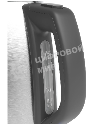 Чайник электрический Candy CK-203 1.7л. 2200Вт графит корпус: нерж.сталь