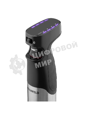 Блендер погружной Maunfeld MF-123SB PRO черный, 1000 Вт