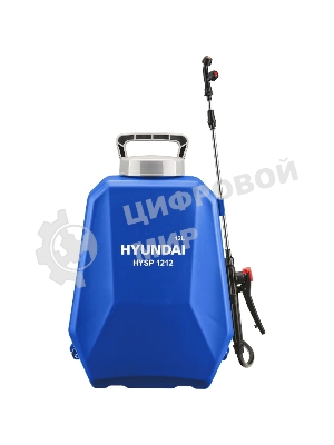 Опрыскиватель Hyundai HYSP 1212 аккум. ранц. 12л голубой/серый