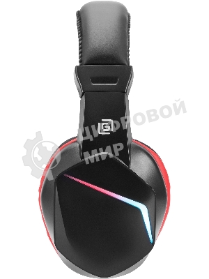 Гарнитура Oklick HS-L335G чёрный, проводная, USB-C/3.5 мм