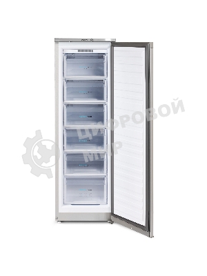 Морозильная камера Бирюса M416 металлик, 175л, 6 ящиков