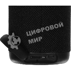 Колонка портативная Tecno S3 Square черный 3W 1.1 BT 2000mAh (S3)