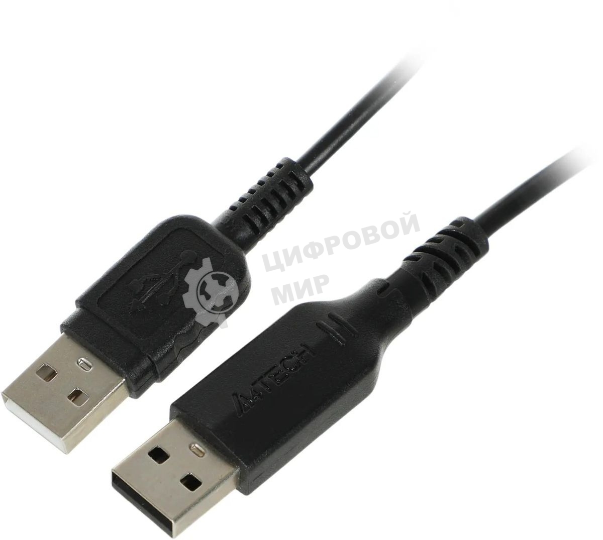 Комплект клавиатура+мышь A4Tech KK-3330 проводной, USB, 1200 DPI, чёрный