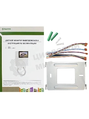 Видеодомофон Tantos Elly-S белый