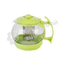 Чайник заварочный Mallony Decotto-1100 с пластик ручкой, фильтр из нерж ст, 1,1 л