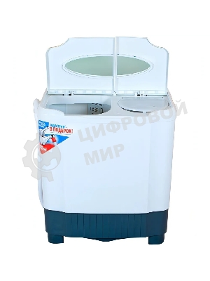 Стиральная машина Renova WS-50РЕТ белый, загрузка вертикальная 5 кг, 1350 об/мин., класс: А+