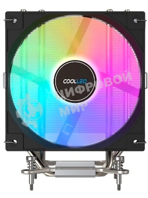 Вентилятор для процессора Coolleo CPU Cooler Etian CL-A40-ARGb Intel: LGA 115X/1200/1700/1851 AMD: AM4/AM5 200W TDP