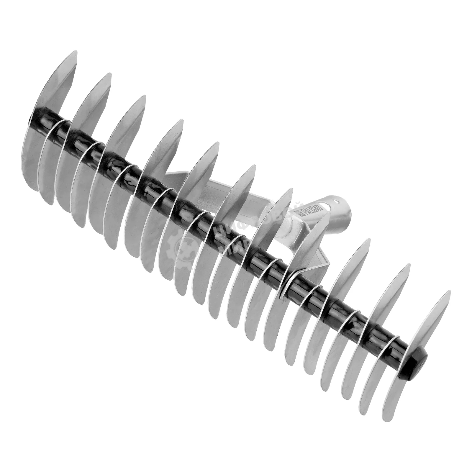 Грабли Palisad BASE двусторонние аэраторные, стальные, зубъя 11/21шт, 340 мм, без черенка