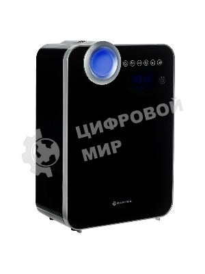 Увлажнитель воздуха Dantex D-H50UCF черный/серебристый, 130 Вт, 5 л, ультразвуковой, ионизация