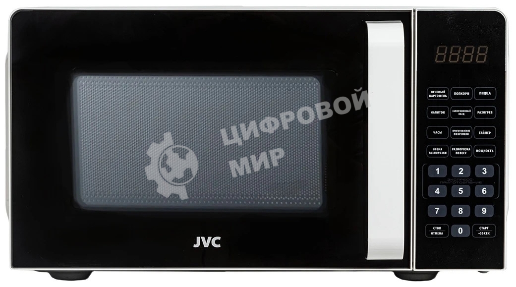 Микроволновая печь JVC JK-MW360S белый, 20 л, 700 Вт, переключатели - сенсор