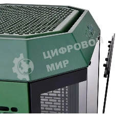 Компьютерный корпус Thermaltake The Tower 300 Racing Green зеленый без БП miniITX 8x120мм 6x140мм 2xUSB 3.0 audio bott PSU