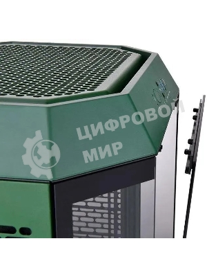 Компьютерный корпус Thermaltake The Tower 300 Racing Green зеленый без БП miniITX 8x120мм 6x140мм 2xUSB 3.0 audio bott PSU