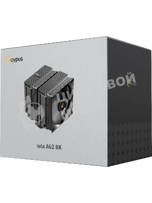 Кулер Ocypus Iota A62 BK Iota-A62-BK черный 120мм алюминий+медь 2000rpm 29db 4-pin 260W 158мм