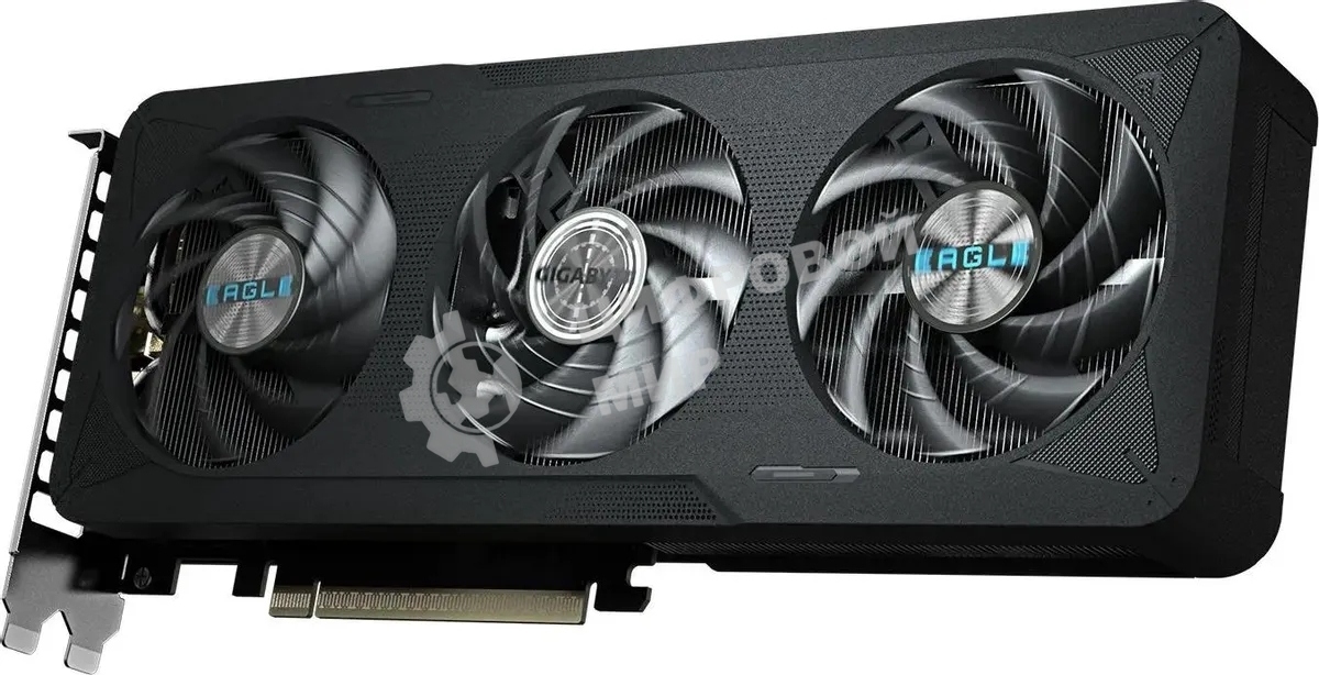 Видеокарта Gigabyte GeForce RTX 5060 Ti Eagle Max OC, NVIDIA RTX 5060 Ti, 8 ГБ GDDR7, 128 бит, PCI-e 5.0, 1xHDMI, 3xDP, 2617 МГц