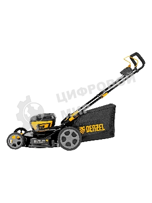 Газонокосилка аккумуляторная бесщет. Denzel DLM-460, 460 мм, травосб. 65 л., Li-Ion, 40 В