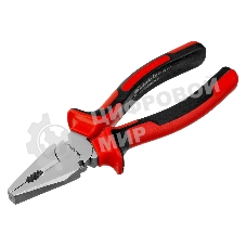 Плоскогубцы Matrix NICKEL 180 мм, никелированные, двухкомпонентные рукоятки