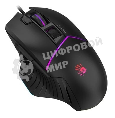 Мышь проводная A4Tech Bloody W95 Max черный, 12000 dpi, USB, кнопки - 10