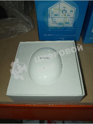 (Б/У) Гарнитура HUAWEI FREEBUDS 5 CERAMIC WHITE 55036456 [Cм.описание!]