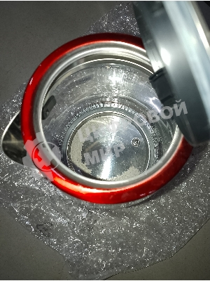 (Б/У) Чайник THOMSON GLASS K20ES-2001 1.7L RED [Cм.описание!]