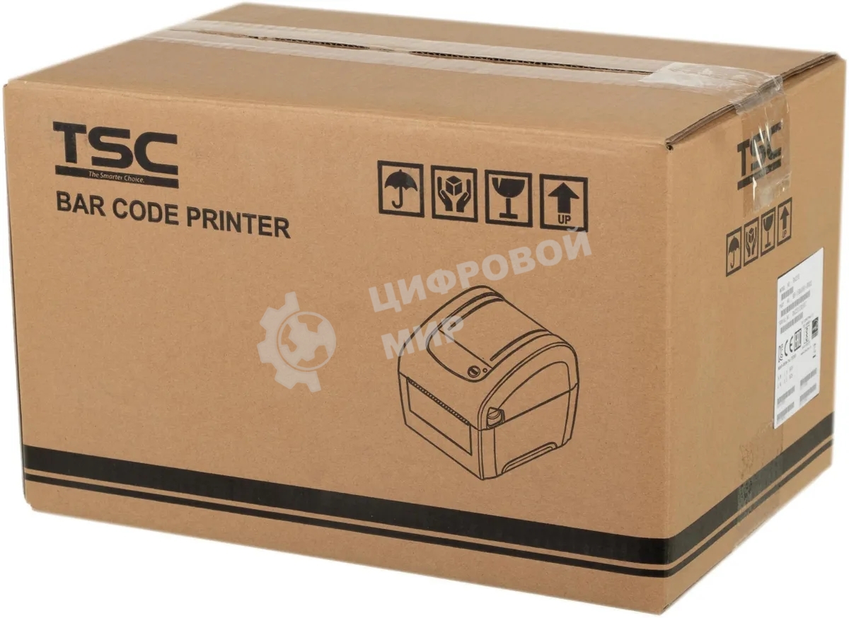 Принтер этикеток TSC DA210 прямая термопечать, 203 dpi, 152 мм/сек, USB, черный