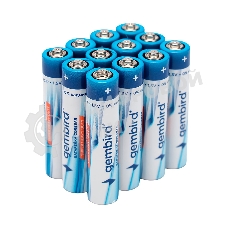 Батарейки солевые Gembird GB-R03P-12F, тип AAA, 12шт, пленка