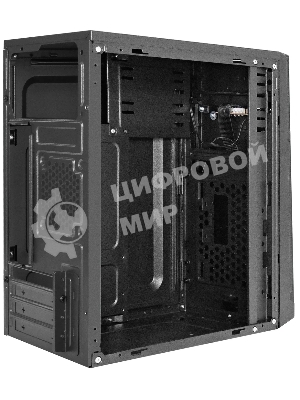 Компьютерный корпус Minitower ExeGate BAA-106-AA500 (mATX, БП AA500 с вент. 8см, 2хUSB, аудио, черный)