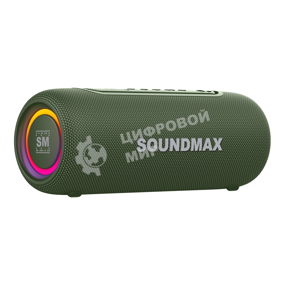 Портативная колонка Soundmax SM-PS5026B зеленый