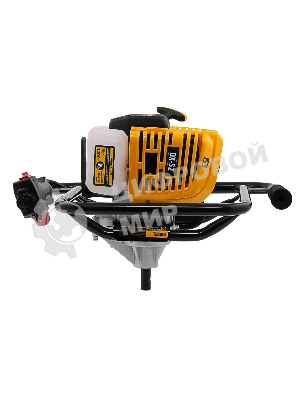 Мотобур Denzel DX-52 объем двигателя 52 см3, соединение 20 мм, без шнека