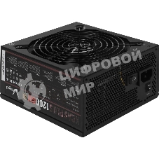 Блок питания Aerocool/Formula KCAS PLUS 1200GM V2, 1200Вт, 80 PLUS Gold, модульный, 140мм, черный