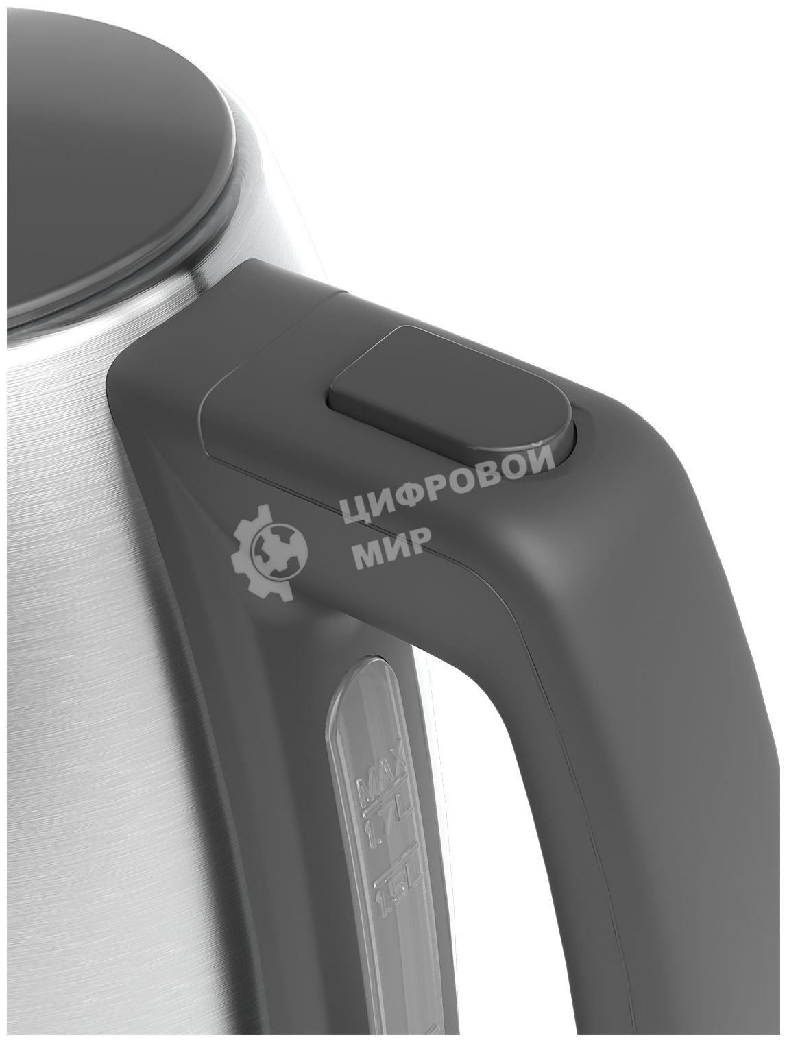 Чайник электрический Candy CK-203 1.7л. 2200Вт графит корпус: нерж.сталь