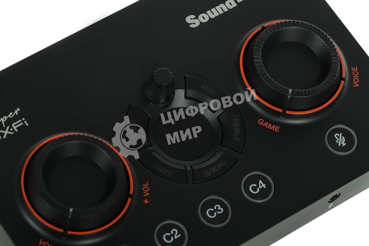 Звуковая карта Creative USB Sound BlasterX GC7 (Super X-Fi Ultra DSP) 7.1 Ret