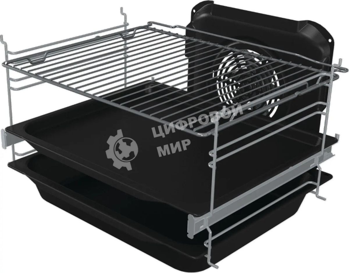 Плита электрическая Gorenje GECS5C70WA белый, конфорок 4 электрических, духовка 70 л, 50 см x 85 см x 59.4 см