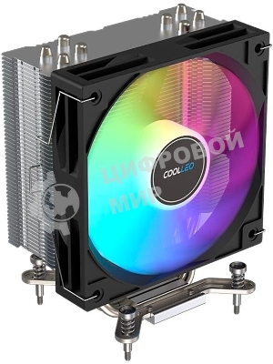 Вентилятор для процессора Coolleo CPU Cooler Etian CL-A40-ARGb Intel: LGA 115X/1200/1700/1851 AMD: AM4/AM5 200W TDP