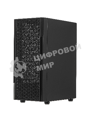 Компьютерный корпус Accord 3312 черный без БП ATX 2xUSB2.0 1xUSB3.0 audio bott PSU
