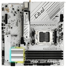 Материнская плата ASRock B850M Pro Plus WiFi, AM5, AMD B850, 4xDDR5, 4xSATA, 1xPCIe 5.0 x16, 1xPCIe 4.0 x4, 1xHDMI, 1xDisplayPort, 1x2.5Gb LAN, 2xUSB 3.2 Gen2, 2xUSB 3.2 Gen1, 4xUSB 2.0, 3x3.5 мм, 7.1, microATX