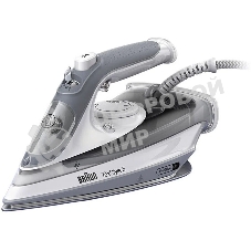 Утюг Braun SI 5078GY белый/серый, 2800 Вт, 50 г/мин, 210 г/мин, 300 мл