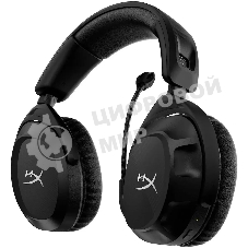 Гарнитура беспроводная с микрофоном HyperX Cloud Stinger 2 wireless black черный мониторные Radio оголовье (676A2AA)
