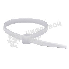Хомут кабельный DKC 25214SR 3.6х200 полиамид белый (уп. 100 шт)