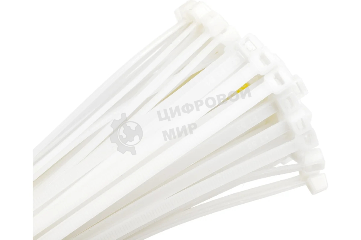 Хомут кабельный 4.8х400 нейл. бел. (уп. 100 шт) ИЭК UHH31-D048-400-100