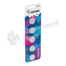 Элемент питания Космос CR2016 3V Lithium 5BL