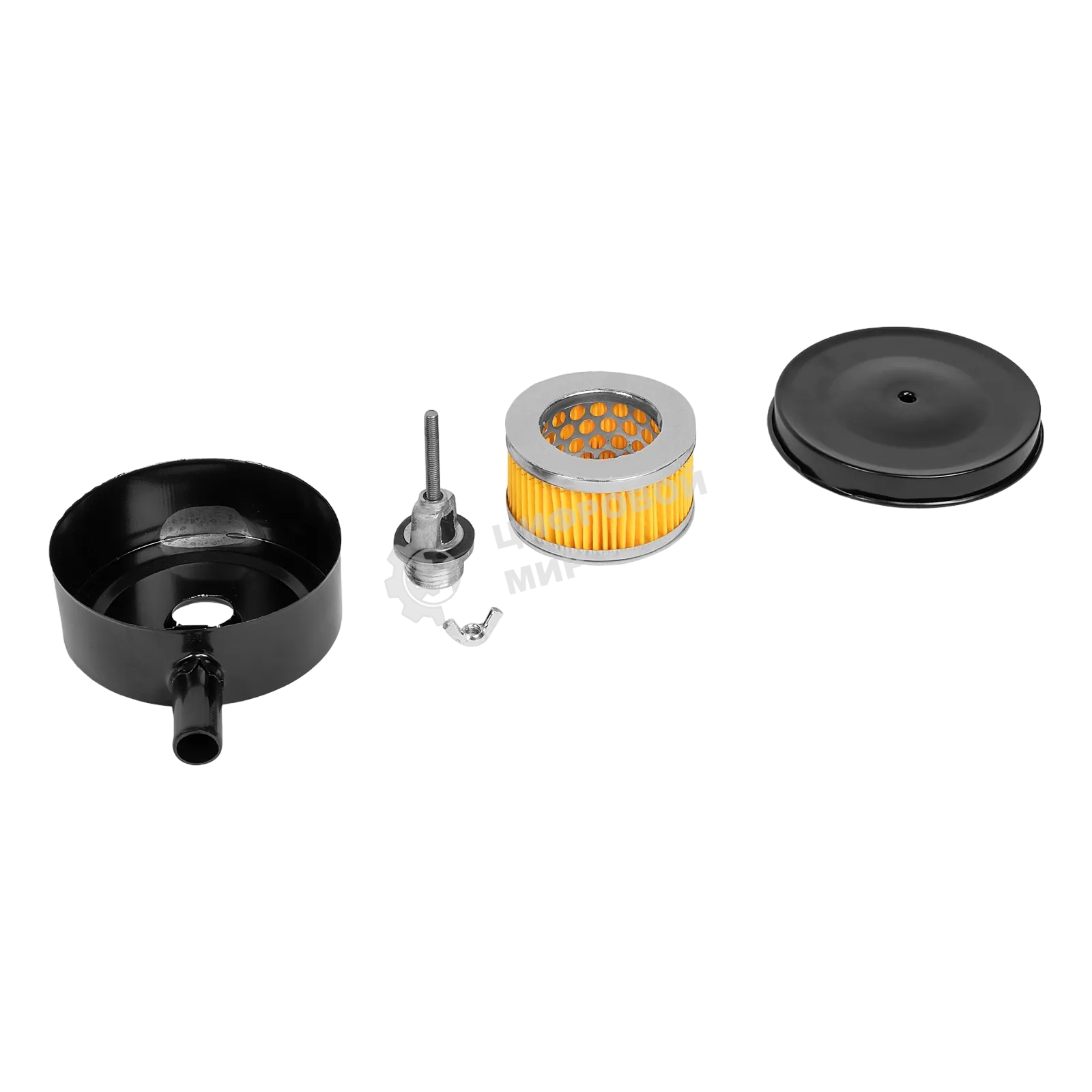 Компрессор воздушный Denzel BCV2200/100 рем. привод, 2,2 кВт, 100 л, 370 л/мин