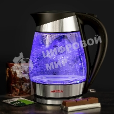 Чайник Aresa AR-3441 220-240В, 50 Гц, 2000 Вт, 1.7 л